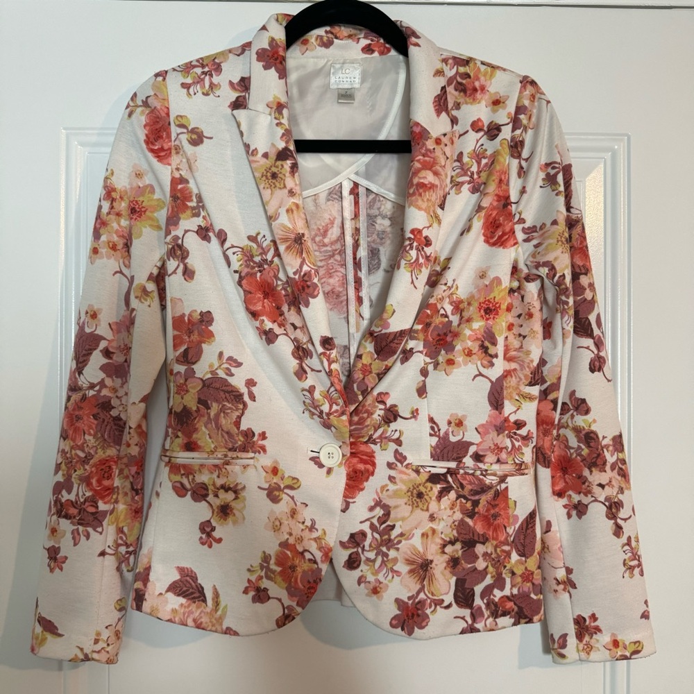 Floral Blazer